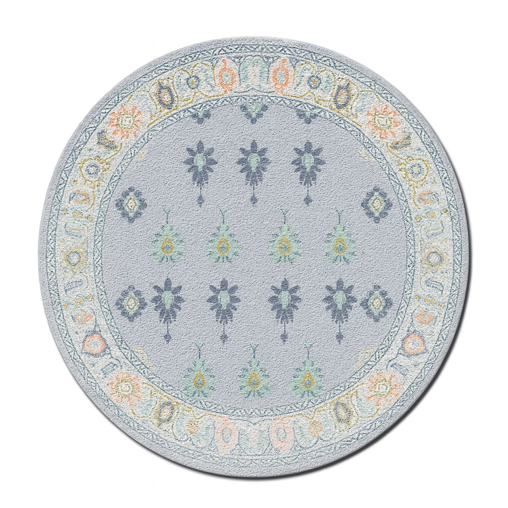 LORANIVA - Hand Knotted Oushak Carpet